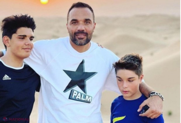 Imagine rară cu nepoții Anastasiei Lazariuc şi Ion Țiriac. Băieții Ilenei Lazariuc și ai lui Alexandru Țiriac, mândria familiei