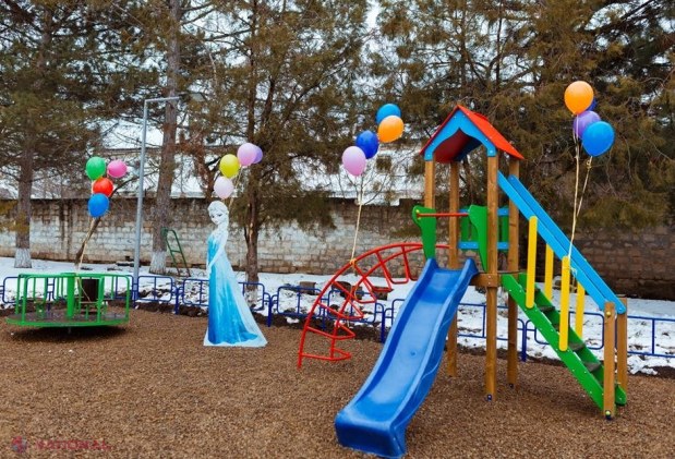 Programul „Uniunea Orheiul Nou” a inaugurat primul său proiect – un teren de joacă modern pentru copii din satul Brănești