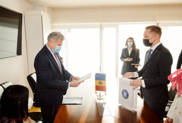 Prima întâlnire OFICIALĂ, la sediul DRRM, între Ambasadorul R. Moldova, Victor Chirilă, și secretarul de stat Adrian Dupu: „Direcția nouă a Departamentului este de a finanța proiecte cu IMPACT extins și vizibilitate mare”