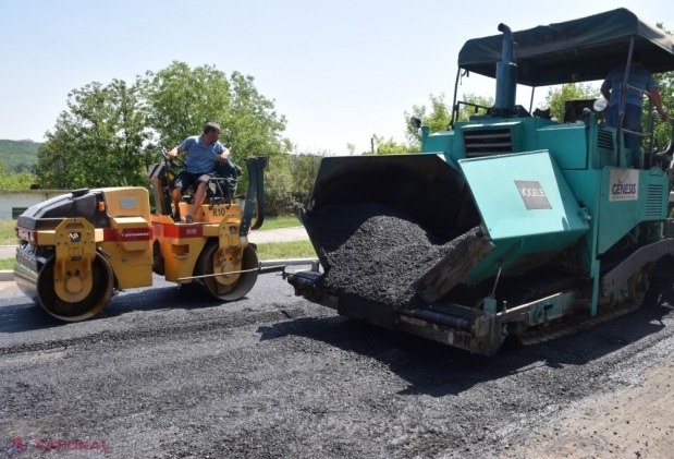 FOTO // La Orhei continuă lucrările ample de RENOVARE a străzii centrale: Șor: „Dodon găsește un milion de motive că nu repare drumurile în sate. Va trece pandemia și el va găsi alte motive pentru a-și acoperi neputința”