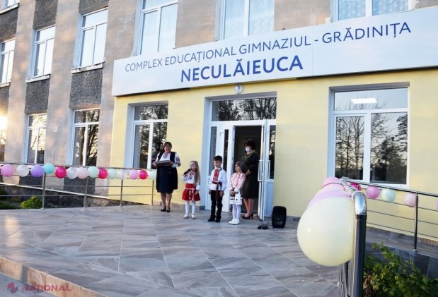FOTO // Un nou proiect ambițios, implementat de echipa lui Ilan Șor: La Neculăieuca a fost creat Complexul educațional gimnaziul-grădinița: „Complexele educaționale reprezintă singura SOLUȚIE atât pentru grădinițe, cât și pentru gimnazii”