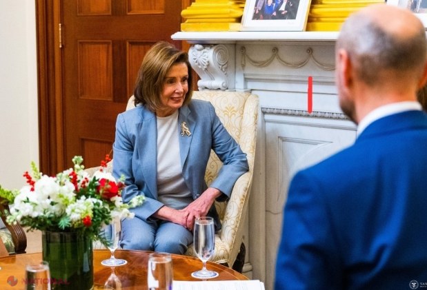 FOTO // Maia Sandu, întrevedere la Washington cu Nancy Pelosi, PRIMA femeie din istoria SUA care deține funcția de președinte al Camerei Reprezentanților. RĂZBOIUL pornit de Putin în Ucraina și criza energetică, principalele teme abordate