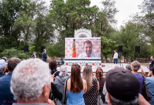 FOTO // La Taraclia s-a dat STARTUL reconstrucției capitale a PARCULUI central din oraș, la inițiativa lui Ilan Șor