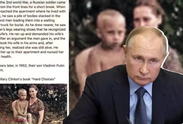 VIDEO // Putin ar fi fost BĂTUT, înfometat și batjocorit cu BRUTALITATE de tatăl său vitreg. Psiholog: „Vladimir Putin a devenit dictator și criminal datorită influenței a două traume din copilărie”