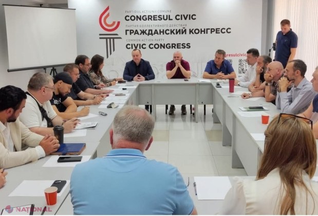 ULTIMA ORĂ, FOTO // Scindare în rândul PSRM? Vlad Batrîncea, surprins la o ședință „secretă și sinceră” a Congresului Civic condus de Mark Tkaciuk
