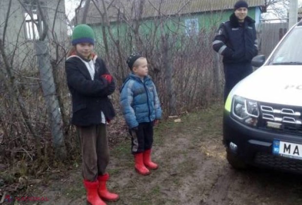 Florești: Minori DISPĂRUȚI de-acasă de Crăciun, de frica concubinului bunicii