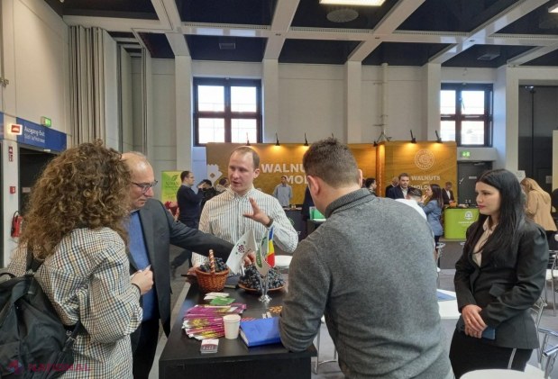 Producători de mere, struguri și prune din R. Moldova participă la o expoziție specializată de la Berlin: Parteneriate comerciale cu importatori din întreaga lume