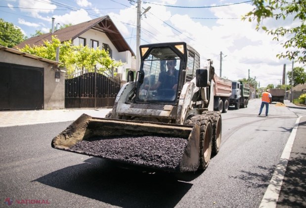 FOTO // Ilan Șor continuă modernizarea drumurilor din Orhei