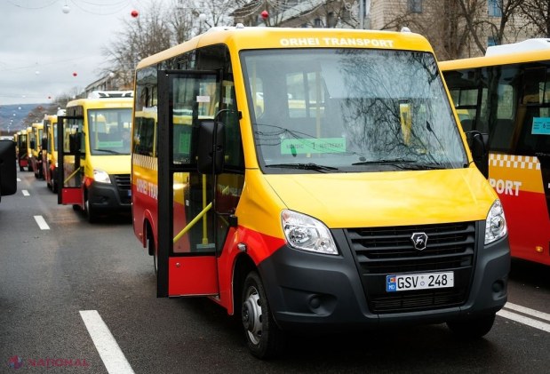 FOTO // Locuitorii din Orhei se declară MULȚUMIȚI de noul transport public din oraș