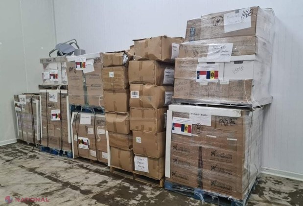 FOTO // O nouă DONAȚIE din partea SUA pentru R. Moldova – un container cu rechizite ȘCOLARE și consumabile medicale