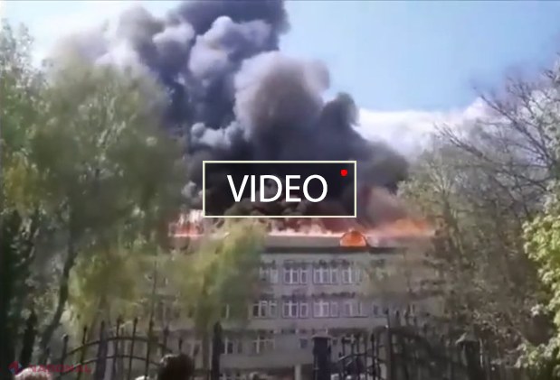VIDEO // Incendiul de la Telecentru a fost LOCALIZAT: Nicio persoană nu a avut de suferit