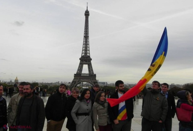 Galerie FOTO VIDEO // Mitingul „Pro Europa” a ajuns până la Paris