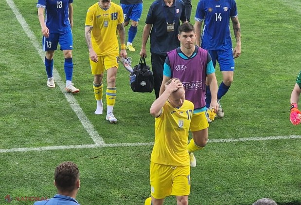 GALERIE FOTO // Ucrainenii au oferit o lecție de fotbal NAȚIONALEI R. Moldova înainte de EURO 2024. Tricolorii au pierdut cu 0-4 „amicalul prieteniei”, dar pot fi „răzbunați” duminică de România 