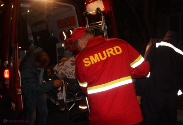 Un pacient de la Orhei, transportat de un echipaj SMURD la București: Maladie gravă