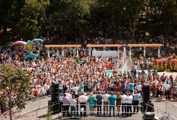 FOTO // Ziua Internațională a Copilului a fost sărbătorită la Orhei. Peste 10 mii de copii s-au distrat la Disneyland-ul din Orhei