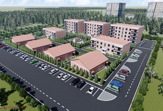 FOTO // Noi locuințe SOCIALE la Orhei: 500 lei lunar, fără dobândă, timp de 35 de ani