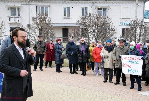 Proteste în mai multe localități ale R. Moldova, organizate de Partidul „ȘOR”: „Răbdarea oamenilor a ajuns la limită, actuala guvernare trebuie să plece!”