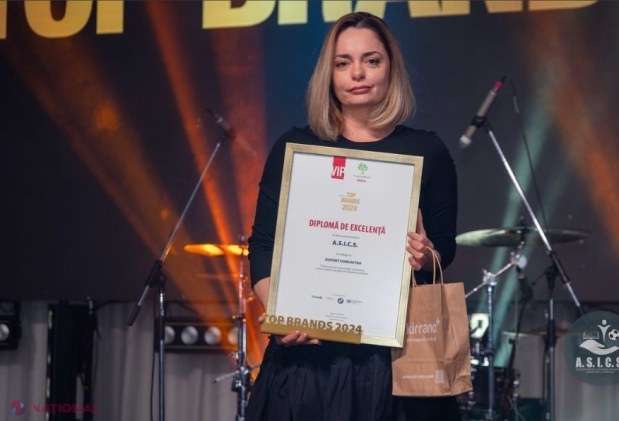 VIDEO, FOTO // A.S.I.C.S., exemplu de responsabilitate socială în R. Moldova. Asociația a primit o diplomă de EXCELENȚĂ în cadrul Galei Hospices of Hope Moldova