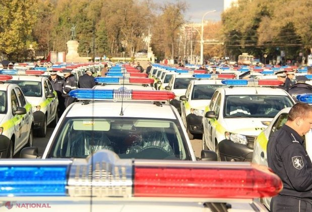 FOTO  // Automobile noi pentru POLIȚIȘTII din R. Moldova