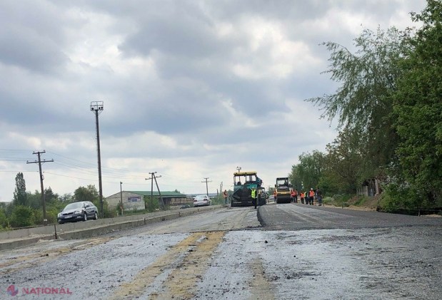 FOTO // Drumul NAȚIONAL Chișinău – Ungheni - Sculeni ar fi gata în proporție de 60%, iar compania de construcție plătește PENALIZĂRI pentru fiecare zi de întârziere. Când urmează să fie finalizate lucrările