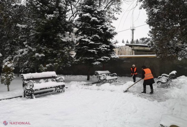 FOTO // „Orheiul, din nou este un exemplu pentru toată țara”: Autoritățile locale susțin că au MOBILIZAT toate serviciile comunale și au făcut față ninsorilor puternice