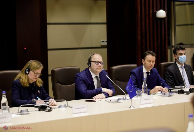 Igor Grosu, întrevedere cu delegația de nivel înalt a Parlamentului European: „Trăim momente foarte complicate legate de securitatea din zonă. Invazia Federației Ruse în Ucraina ne-a șocat pe toți”