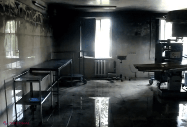 EXPLOZIE la un spital din centrul Chișinăului. Tocmai se încheiase o intervenție chirurgicală