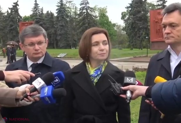 Conducerea de vârf, la Complexul Memorial „Eternitate”. Maia Sandu: „Din păcate, avem oameni în R. Moldova care folosesc această zi pentru a justifica războiul și acest lucru reprezintă o dezonare pentru cei pe care îi comemorăm astazi”