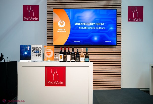 Moment ISTORIC pentru industria vinului din R. Moldova: La Düsseldorf a fost lansat un vin revoluționar creat cu ajutorul inteligenței artificiale: „Este o fuziune între patrimoniul viticol secular și cele mai avansate tehnologii”