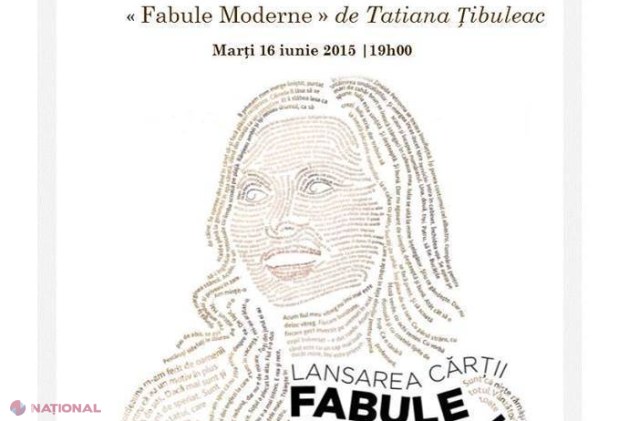 Cartea „Fabule moderne” de Tatiana Țîbuleac va fi lansată la Paris
