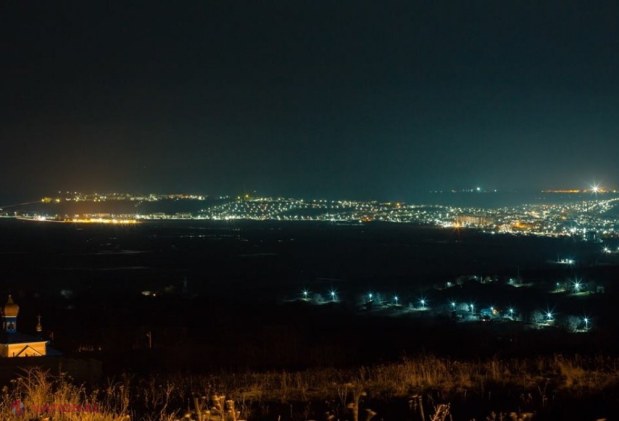 FOTO // De Paște, Orheiul a devenit cel mai LUMINOS oraș din R. Moldova