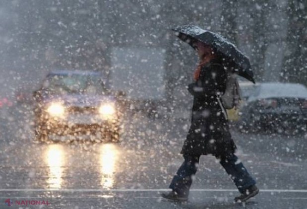 METEO // SHS anunță PRIMII FULGI în R. Moldova