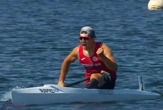 VIDEO // Medalie de AUR pentru canotorul naturalizat Serghei Tarnovschi. Acesta s-a impus dramatic pe distanța de 5 000 de metri la Campionatul Mondial din Canada