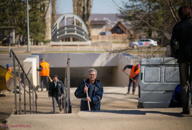 FOTO // La inițiativa Partidului „ȘOR”, Compania „Avia Invest” a început MODERNIZAREA pasajului subteran de lângă Aeroport. Cum va arăta acesta după finalizarea lucrărilor