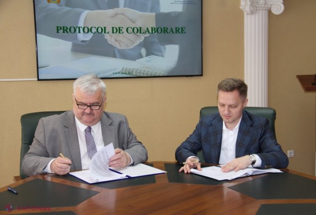 FOTO // Un nou PROTOCOL de colaborare între USM și Departamentul pentru Relația cu Republica Moldova