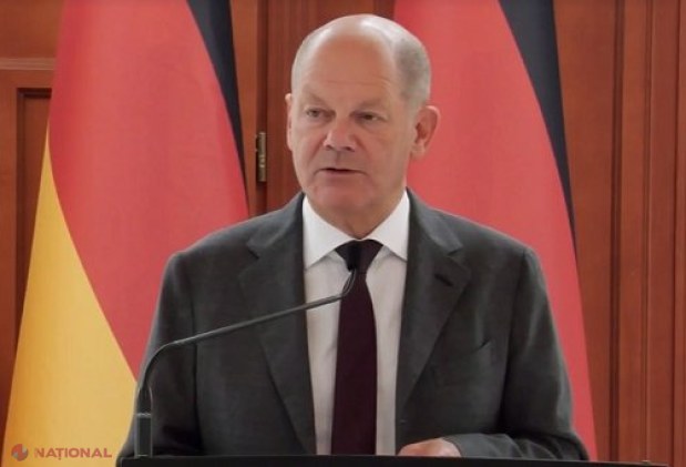 Cancelarul german Olaf Scholz anunță de la Chișinău cel mai mare sprijin financiar pentru Ucraina: „Germania nu va conteni în ceea ce privește suportul pentru Ucraina. Atâta timp cât este nevoie, o vom face”