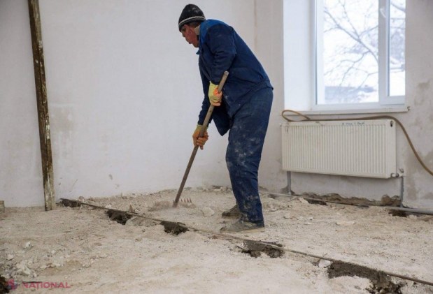 FOTO // La Orhei se lucrează non-stop pentru MODERNIZAREA capitală a primei grădinițe din municipiu