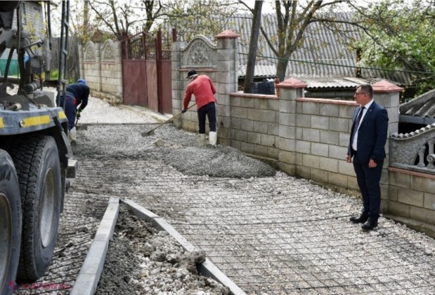 La Orhei, echipa lui Ilan Șor continuă schimbările, cu drumuri asfaltate și borduri noi