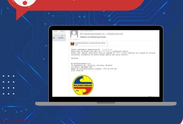 Ce trebuie să faci pentru a nu deveni o pradă a escrocilor din mediul online. „Moldindconbank”, AVERTISMENT pentru clienții săi