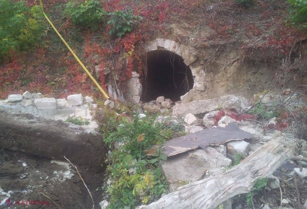 FOTO // CATACOMBE descoperite pe strada N. Testemițanu din Chișinău, în timpul unor săpături: Au fost construite pentru APĂRARE în caz de atac nuclear