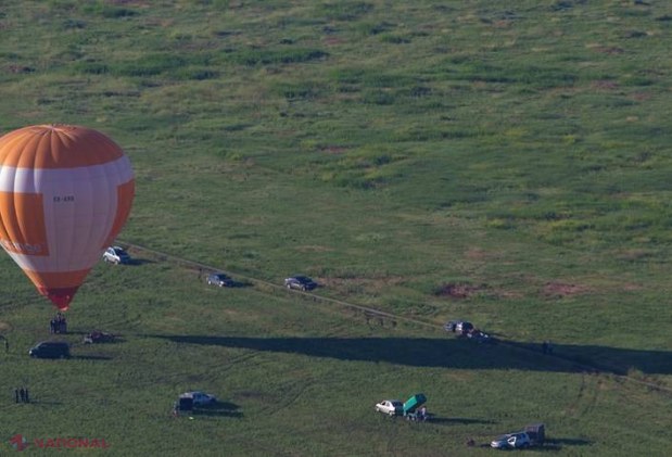 REPORTAJ FOTO // Nouă baloane cu aer cald deasupra Chișinăului