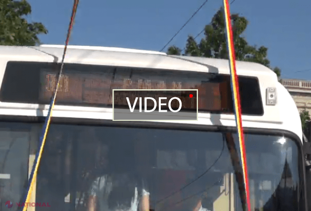 VIDEO // Trolebuzele „ciudate”, lansate astăzi în Chișinău
