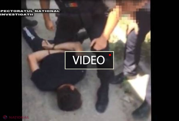 VIDEO // Și-a bătut crunt amicul, până l-a lăsat fără suflare și a fugit: Reținere cu „Fulger” pe traseul Băcioi-Chișinău 