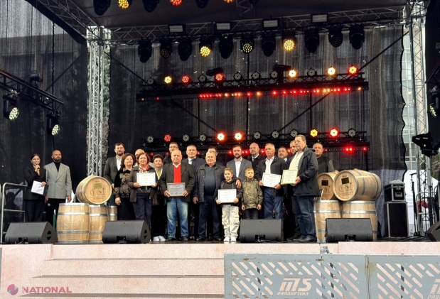 Cele mai bune vinuri de casă au fost premiate la Ziua Națională a Vinului. Nouă producători au obținut „Polobocul de Aur”
