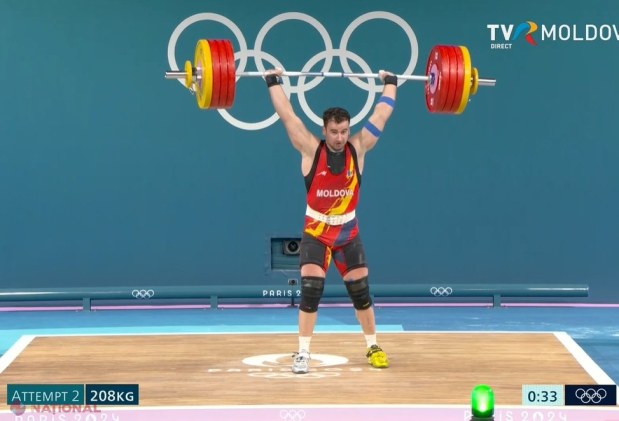 R. Moldova ratează la mustață cea de-a CINCEA medalie la Jocurile Olimpice. Lui Marin Robu nu i-a ajuns un singur kilogram pentru a urca pe podiumul de premiere