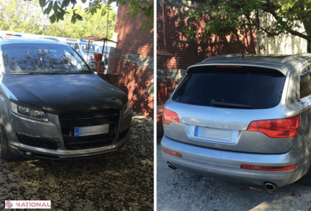 „Audi Q7” furat în UE, depistat în Chișinău