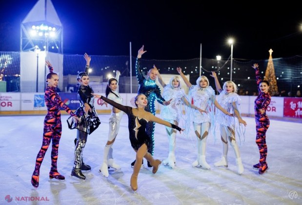 FOTO // La „Orheiland” s-a redeschis cel mai MARE PATINOAR din R. Moldova. Intrarea este GRATIS!