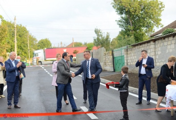 FOTO // Dezvoltarea infrastructurii continuă la Orhei. Echipa lui Ilan Șor a dat în exploatare încă trei străzi