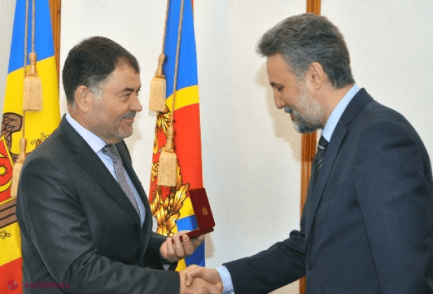 Marius Lazurca, decorat la Chișinău la sfârșit de mandat