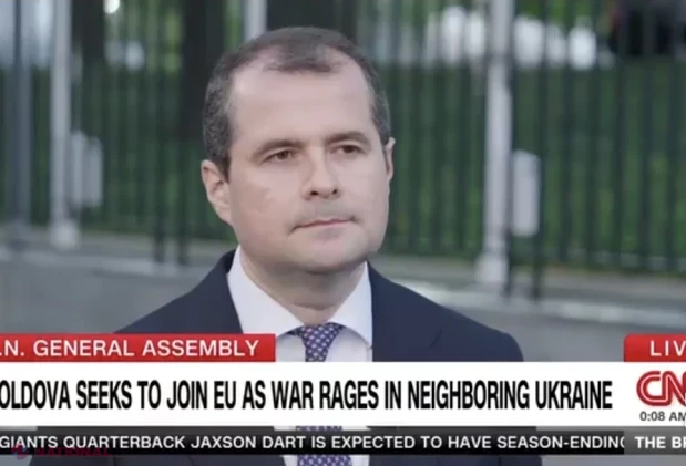 VIDEO // Vasile Tofan, înterviu pentru CNN. „Sprijinul SUA pentru linia Strășeni-Gutinaș ne asigură independența energetică”. Premierul DESFIIȚEAZĂ tactica Kremlinului: „Rusia a vrut să cumpere alegerile, dar forțele pro-europene au câștigat”
